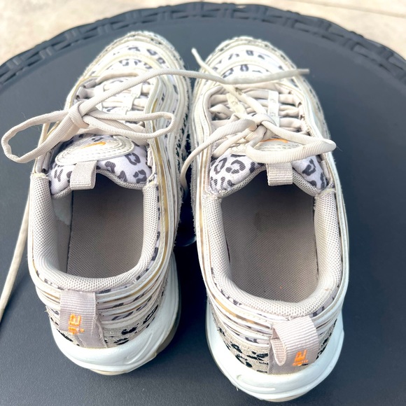 Nike Air Max 97 Leopard Print Beige and Orange